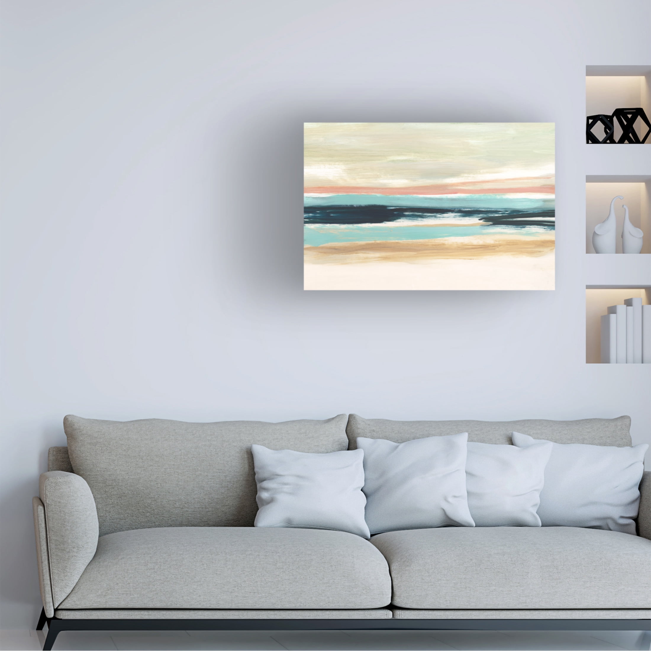 Trademark Fine Art Ethan Harper  Caribbean Tides II Canvas Wall Art
