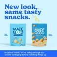 thumbnail image 2 of MadeGood Star Puffed Crackers, ESF27 Sea Salt, 6 Bags (4.26oz Each) Gluten Free and Organic, Healthy Snacks, 2 of 3