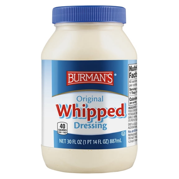Burman's Whipped Dressing 30 fl oz