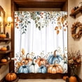 thumbnail image 6 of Fall Shower Curtain with Autumn Leaf Pattern, Waterproof Bathroom Panel with Rust Resistant Holes, Fall Decor Home Accent for Bath Stall Tub, 6 of 6
