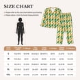 thumbnail image 4 of Daiia Corn for Women's Long-Sleeved Pajama Set – Soft & Comfortable Sleepwear Button-Up Pajamas Cozy Lounge Wear-XX-Large, 4 of 7