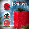 thumbnail image 2 of Bolsa de almacenamiento para &aacute;rbol de Navidad (no fabricada en China), &aacute;rbol de 9 pies, se adapta a &aacute;rboles artificiales de hasta 9 pies, asas duraderas con lona resis, 2 of 8