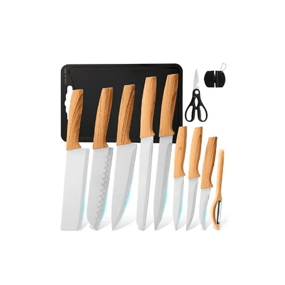 Juego Paquete Cuchillo Cocina Profesional de Acero Inoxidable