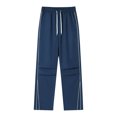 thumbnail image 6 of Akiihool Pants for Men Relaxed Casual Mens Casual Pants with Pockets Chinos Pants Men Slim Fit Navy,XL, 6 of 6
