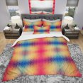 thumbnail image 1 of Designart 'Multicolor Geometric Pattern' Modern Duvet cover- Duvet Cover &, 1 of 5