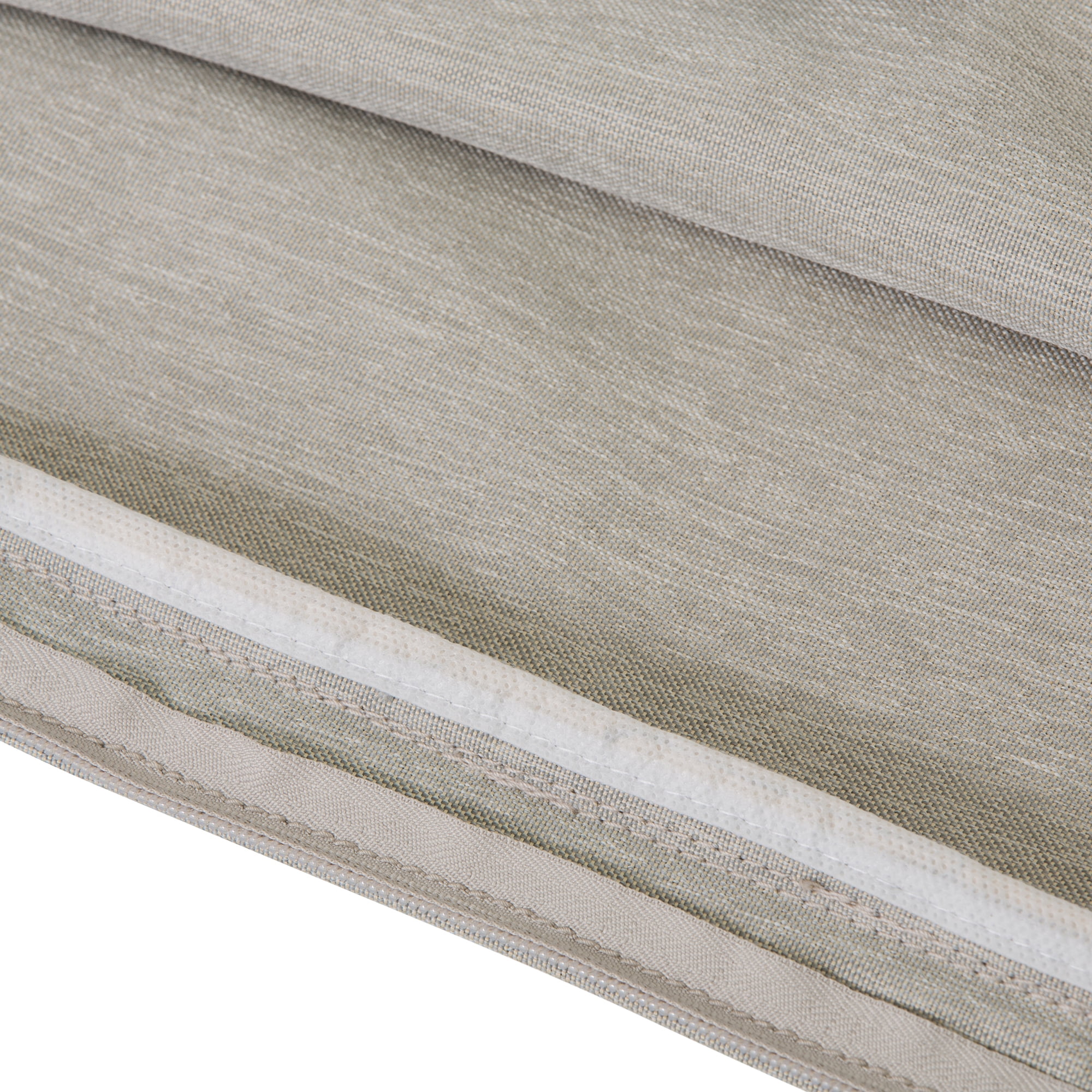 Classic Accessories Montlake FadeSafe Water-Resistant Patio Cushion Set, 21 x 20 x 4 inch, Heather Grey