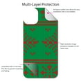 thumbnail image 4 of DistinctInk Custom SKIN / DECAL compatible with OtterBox Symmetry for iPhone 11 Pro (5.8" Screen) - Green Red Ugly Christmas Sweater - Christmas All Year, 4 of 5