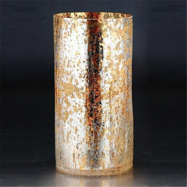 Vase en Verre de 11,5 x 6 Po, Argent