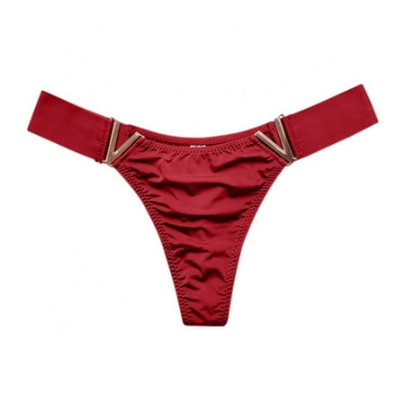 

Pretty Comy Seamless Thongs For Women Sexy Underwear Breathable Low Waist Panties
