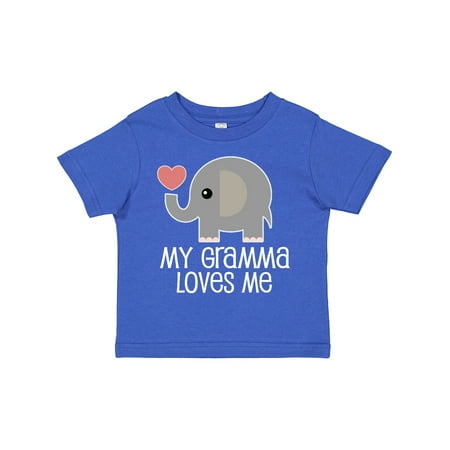 

Inktastic My Gramma Loves Me for Grandchild Gift Toddler Boy or Toddler Girl T-Shirt