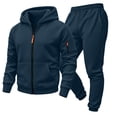 thumbnail image 6 of ITSAME Boys Outfit 2-Piece Zip Up Hooded Sweatshirt and Jogger Pants Casual Athletic Set Size 4T, 6 of 9