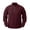Wine, variant on fatyb Mens Corduroy Tops Quarter Zip Stand Collar Pullover Long Sleeve Casual Sweatshirt for Fall Winter