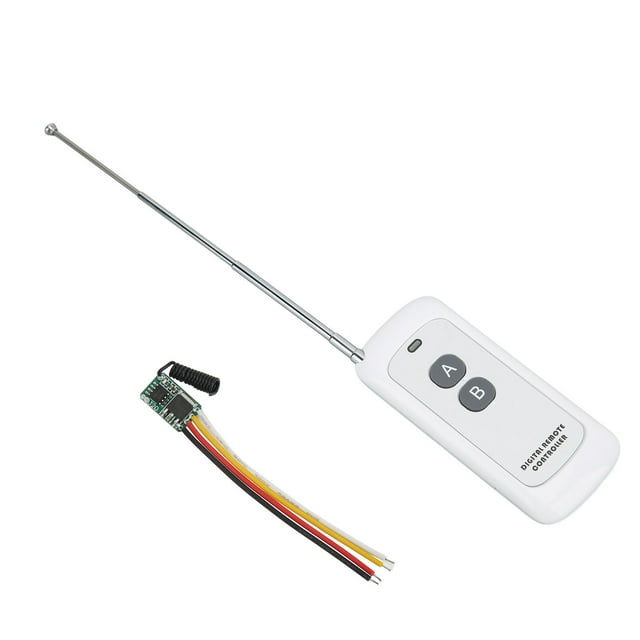 Controlador remoto digital Alta sensibilidad Fácil instalación Control flexible Mini interruptor remoto DC3.5-12V