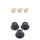 thumbnail image 1 of Perillas de Control de Tono de de Negro de 6 Piezas para Guitarra Eléctrica, 1 of 9