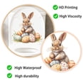 thumbnail image 4 of Yyuenw Easter Decorations, Easter Stickers Lovely Patterns Toilet Sticker Suit For Toilet And Doors And Windows And Walls Easter Atmospheres Decoration, 4 of 7