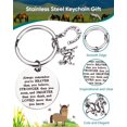 thumbnail image 6 of Horse Lover Gift Set, 7PCS Horses Gift for Girls for Birthday Christmas, Horses Lovers Gifts Box with Horse Glass Cup Makeup Bag Socks Bracelet Ornament Keychain$$Home Decor, Kitchen, & Other, 6 of 9