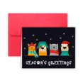 thumbnail image 1 of Paper Frenzy Dogs and Cats Seasons Greetings Christmas Cards and Envelopes - 25 pack, 1 of 4