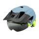 thumbnail image 2 of Casco de bicicleta DYNWAVEMX ajustable ligero y protector Azul verde, 2 of 8