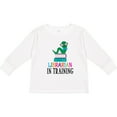 thumbnail image 3 of Inktastic Librarian in Training Bookworm Boys or Girls Long Sleeve Toddler T-Shirt, 3 of 5