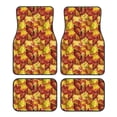 thumbnail image 1 of Fotbe Autumn Mosaic Maple Leaves Juego de 4 Tapetes para Auto con Estampado – Alfombrillas de Goma Reforzada, Diseño Antideslizante, Protección para Todo el Año – Vehículos, Autos, Camionetas y SUVs, 1 of 7