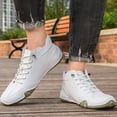 thumbnail image 1 of Zapatillas de deporte de moda para hombre Zapatillas altas de cuero de PU hechas a mano para trabajar y viajar, 1 of 6