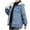 Light Blue, variant on XFLWAM Winter Hooded Coat for Women Warm Fleece Lined Long Quilted Puffer Jacket Sherpa Lined Hooded Outerwear with Pockets Mint Green S