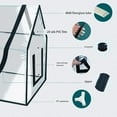 thumbnail image 2 of Mosiee Serre Transparente en Pvc pour Plantes Balcon Isolation Imperméable, 2 of 9
