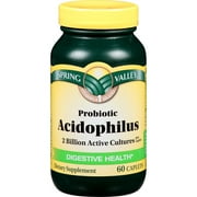 Spring Valley Probiotic Acidophilus Caplets, 60 count