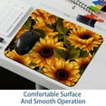 thumbnail image 2 of Skull Sunflower Mouse Pad, Rubber Base Computer Mouse Pads for Wireless Mouse, 2 of 7