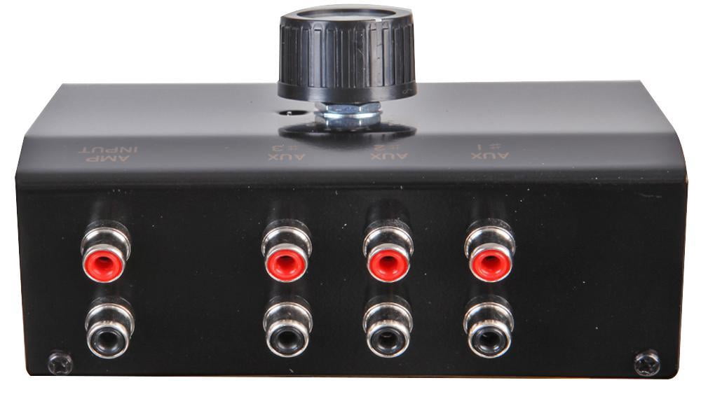 PRO SIGNAL - 3-Way Audio Selector Switch - Walmart.com