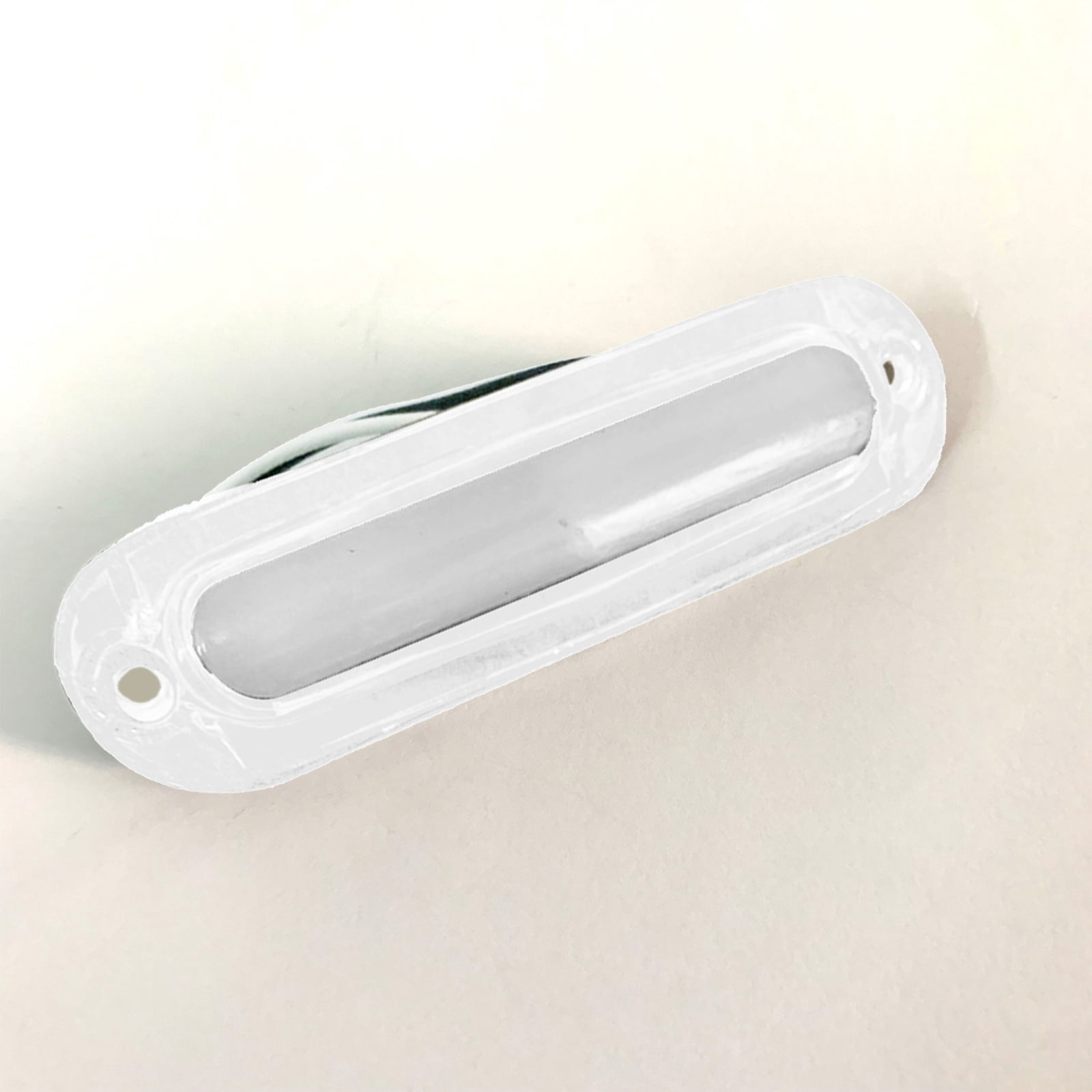 Huhudde 2x 6LED Trailer Truck Tail Light Stop Brake Turn Signal Tail Warning Lamp 12-24V