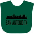 thumbnail image 3 of Inktastic San Antonio Texas City Skyline Boys or Girls Baby Bib, 3 of 4