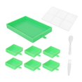 thumbnail image 4 of 5D Diamond Painting Tray Holder Point Drill Tray Container for Adults Funnel Row Green, 4 of 7