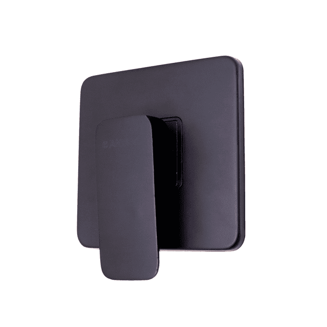 MONOMANDO PARA REGADERA NEGRA MATE CUADRADO ANBEC 10299