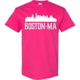 thumbnail image 3 of Inktastic Boston Massachussetts Skyline T-Shirt, 3 of 5