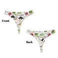 thumbnail image 2 of Fotbe Cute Dinosaurs Tanga Sin Costuras para Mujer con Estampado – Panties Invisibles, Transpirables y Cómodos para Uso Diario-Small, 2 of 5