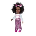 thumbnail image 2 of CYBIBO Reborn Baby Dolls, Clearance Toys Girls! Black Black Baby Cute Curly Black 35CM Vinyl Baby Toy, 2 of 2