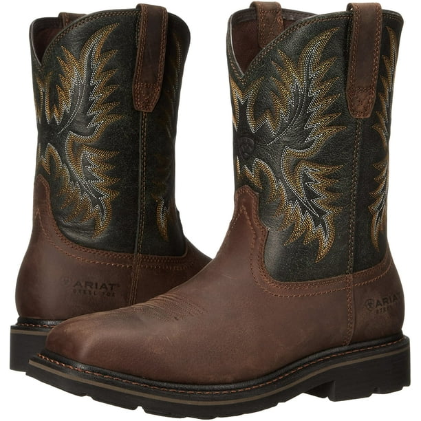 Steel toe ariat work deals boots