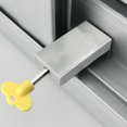 thumbnail image 2 of Cerraduras correderas para ventanas Cerraduras de seguridad para marcos de puertas con llave, 2 of 6
