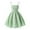 Green, variant on Likimi Girls Dress Solid Color Bow Knot Sleeveless Girl Dress Summer Sizes 5-6 Years Green
