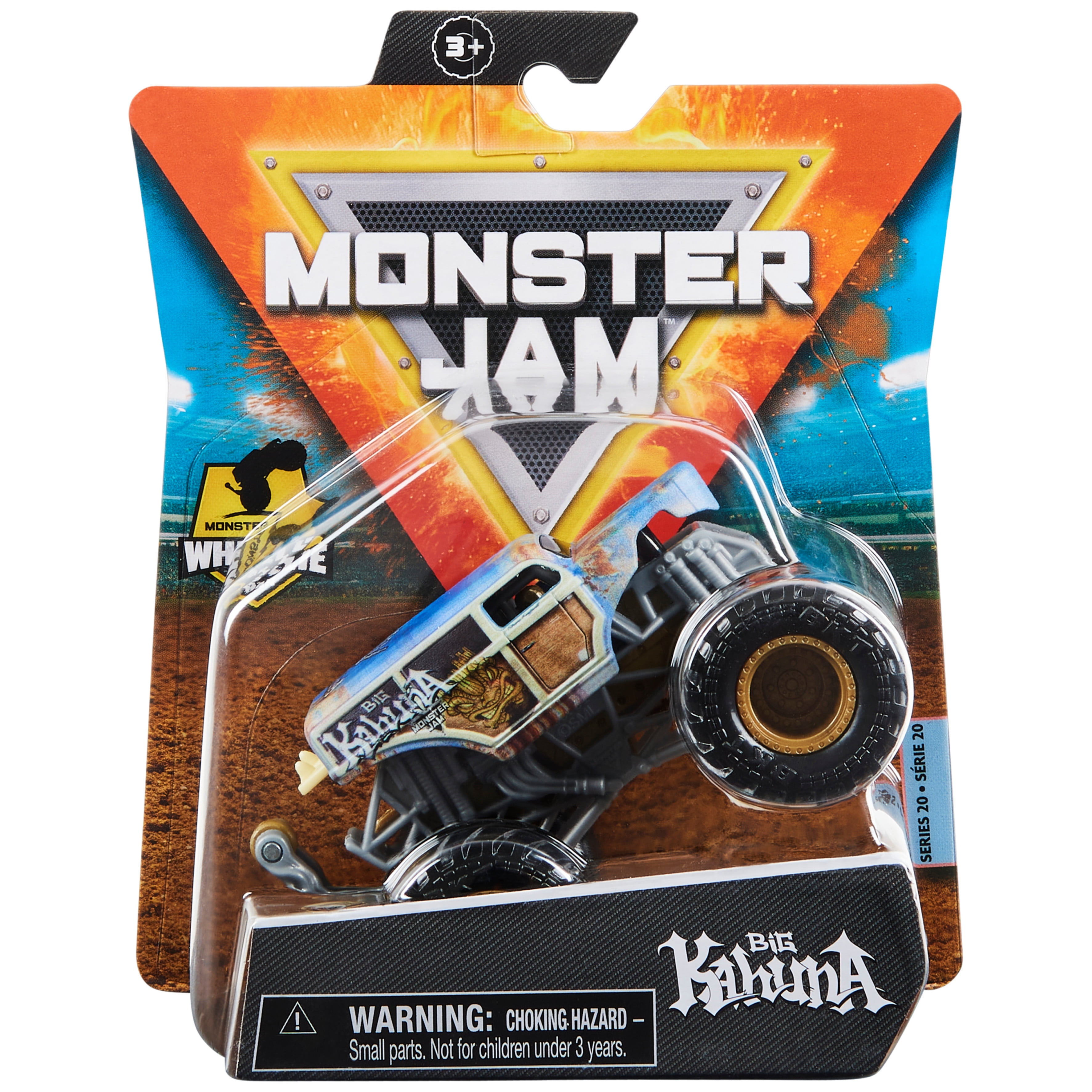 Monster Jam Big Kahuna Monster Truck DieCast Vehicle 124 Scale