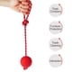 thumbnail image 2 of FELTECHELECTR Pelota de goma maciza UEETEK para mascotas con cuerda, lanzador de pelotas para perros, para entrenamiento y ejercicio de mascotas - Talla L, 2 of 3