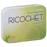 Xyla Lemon Lime Mints, 100 count, 1.76 oz (Pack of 6)
