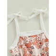thumbnail image 5 of Bagilaanoe Toddler Baby Girl Summer Jumpsuit Shorts Sleeveless Cartoon Print Romper Overalls 12M 18M 24M 3T 4T 5T Kids Short Pants Summer Outfits, 5 of 9