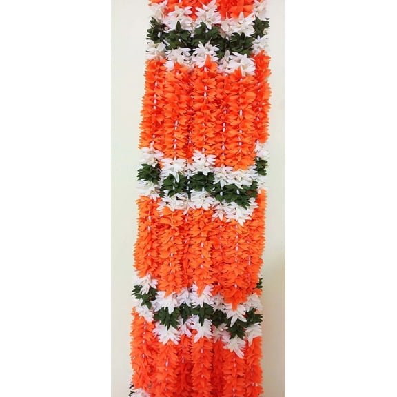 Swadeshi Desire's Garland Toran Wall Hanging for Door Entrance Home Decoration Backdrop Pooja Gift Bandarwal 4 Pieces 5 Feet
