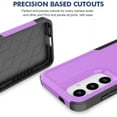 thumbnail image 6 of for Samsung Galaxy S24 Case: Dual Layer Protective Heavy Duty Cell Phone Cover Shockproof Rugged with Screen Protector -  Protection Bumper Tough - Samsung Galaxy S24 2024, Purple, 6 of 15
