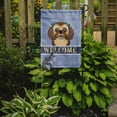 thumbnail image 2 of Chocolate Brown Shih Tzu Welcome Flag Garden Size BB1435GF, 2 of 2