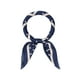 thumbnail image 1 of INSPIRAR CHIC Mujeres Pañuelo de Lunares 35" Satén Seda Como Cuadrado Bufanda para la Cabeza Bandanas 35.4x35.4" Azul Marino, 1 of 6