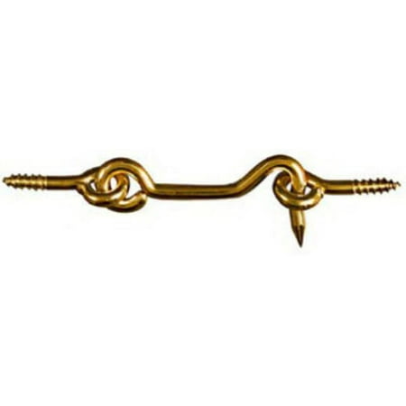 

1 PC-National Hardware N118-133 Hook & Eye 2-1/2 Solid Brass