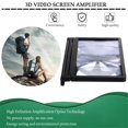 thumbnail image 4 of 3D Mobile Phone Screen Magnifier Wood Stand Bracket Expander Eyes Protection Freehand Display HD Video Amplifier Christmas Gifts, 4 of 11